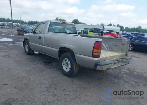 2000 GMC Sierra 1500 Sl из США, поврежденный, VIN 1GTEC14W4YE129648